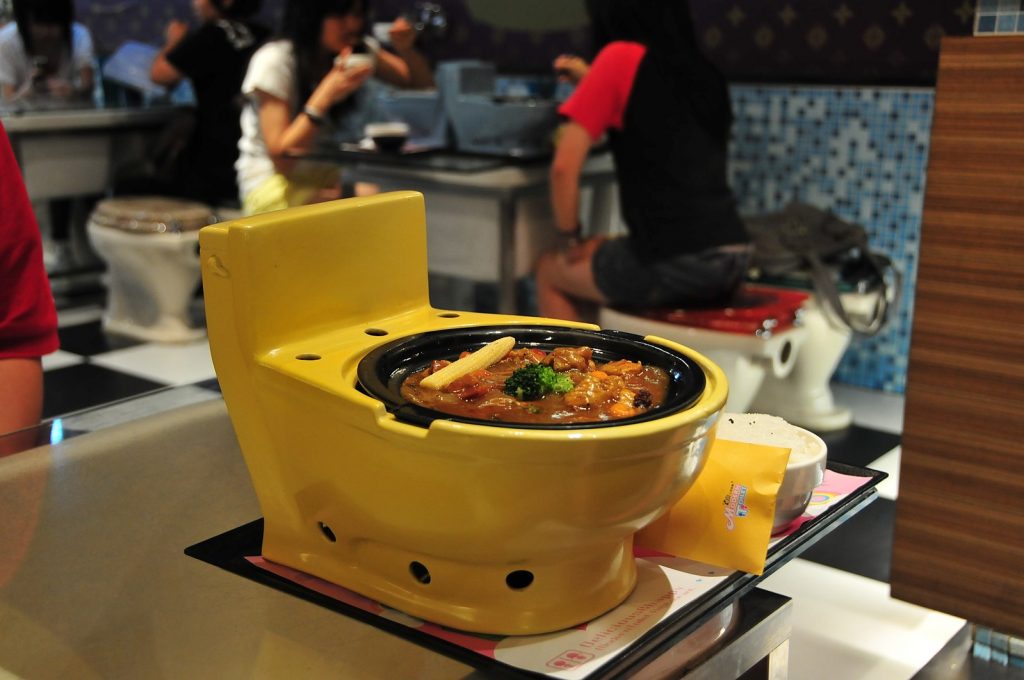 Soup bowl at the Modern Toilet