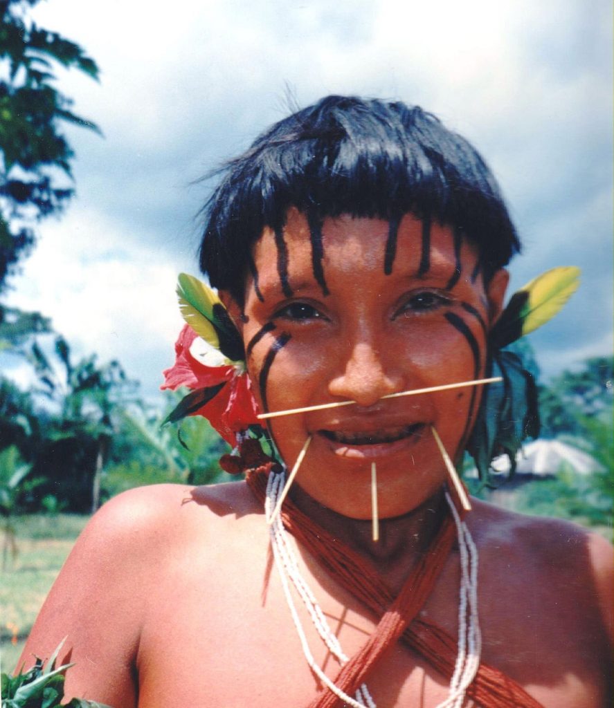 a member of the Yąnomamö Tribe