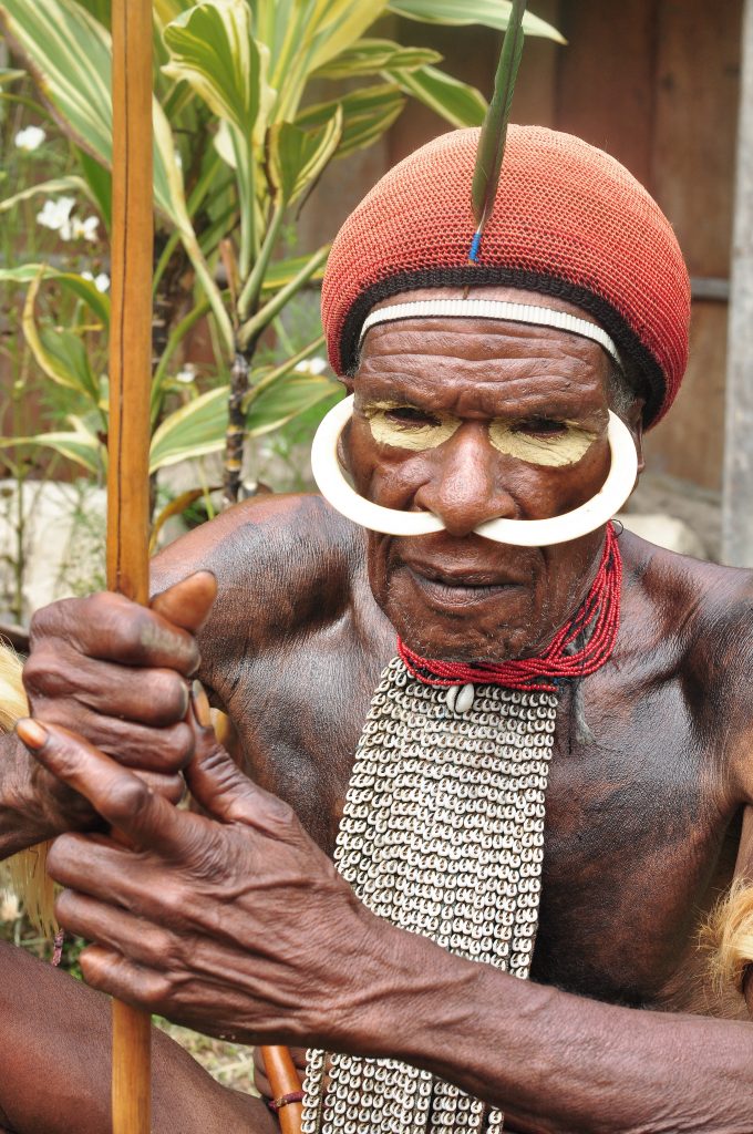 a member of the dani tribe