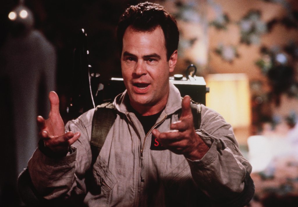 dan aykroyd, who claimed to see the real-life men in black