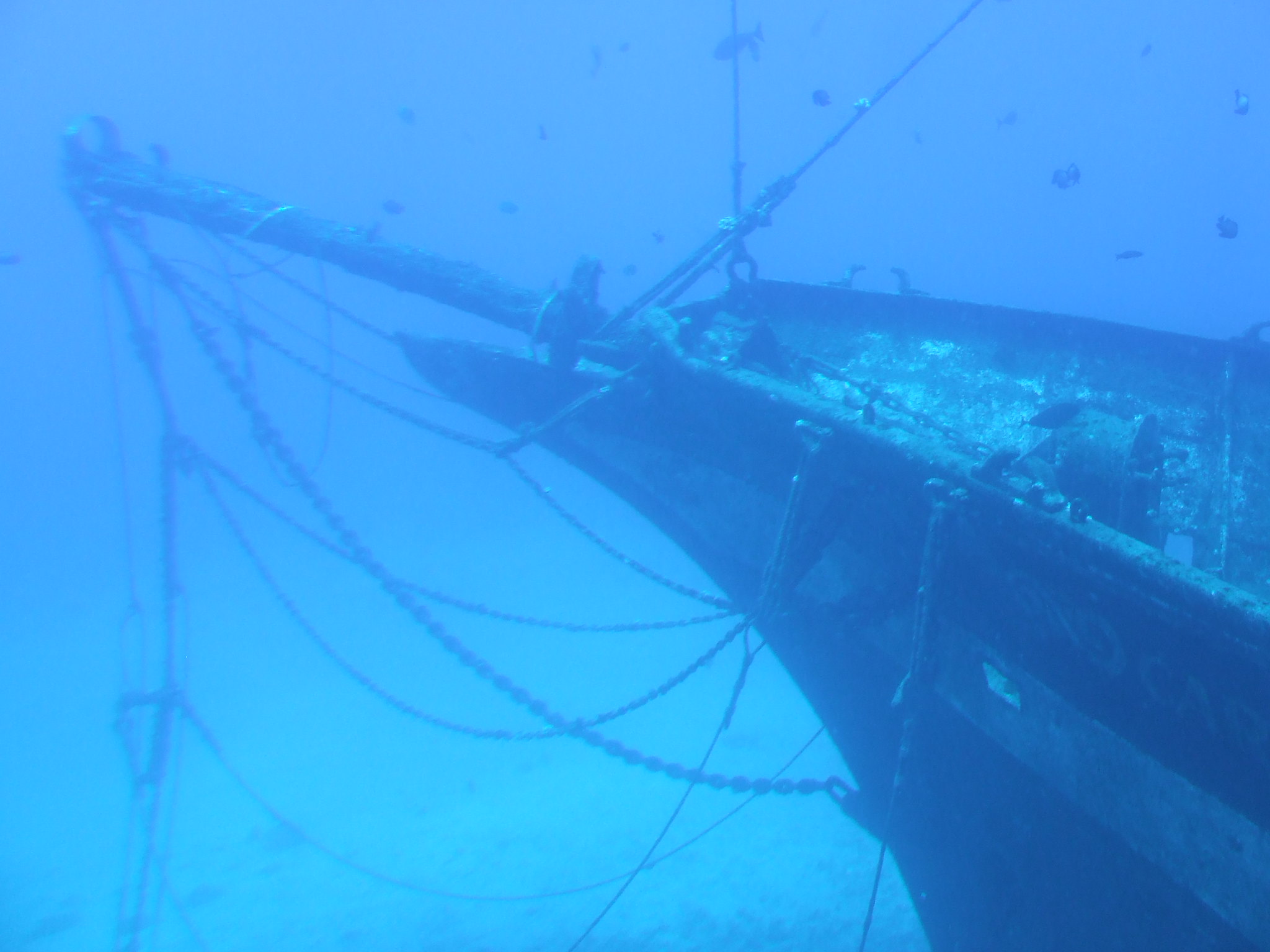Trinidad shipwreck underwater